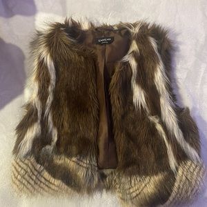 BEBE FUR VEST